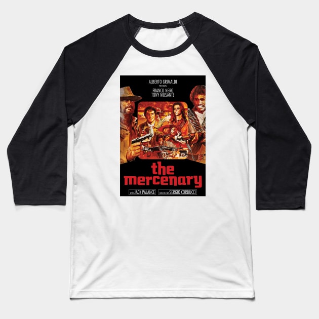 Il Mercenario (1968) Baseball T-Shirt by Scum & Villainy